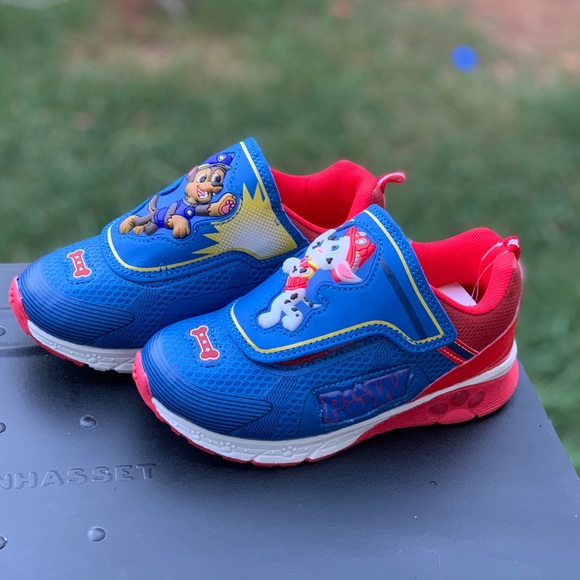 Toddler Boys Paw Patrol Light Up Athletic Sneaker - Picture 6 of 8
